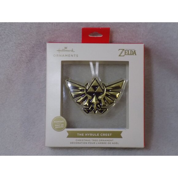 Hallmarks Other - Hallmark Christmas ornament The Legend of Zelda Hyrule crest premium